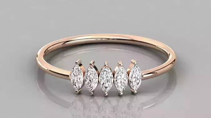 Women ring 3dm stl render detail