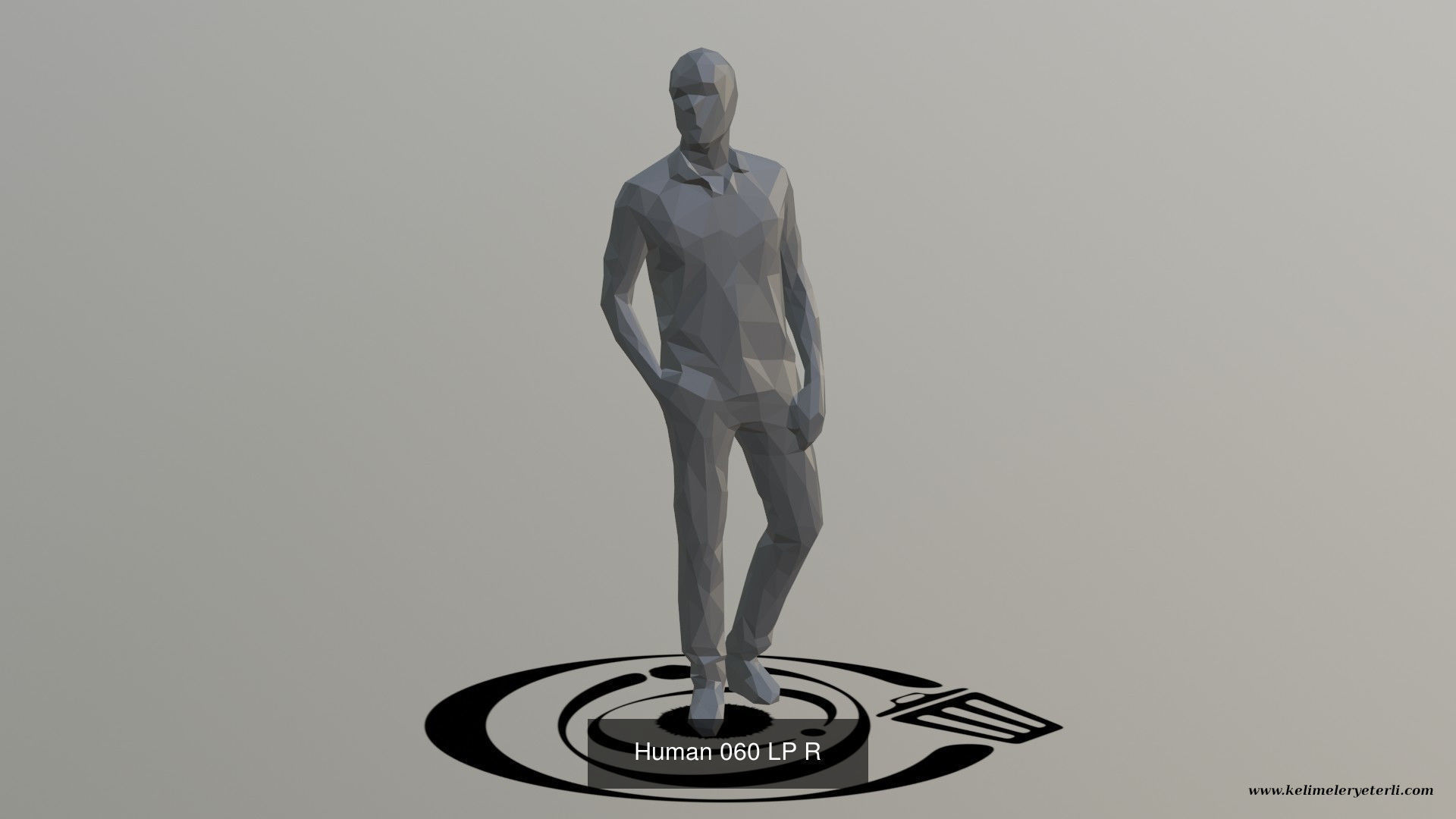 Low Poly People Pack 015 - 30 Pieces R 3D Model Collection_33