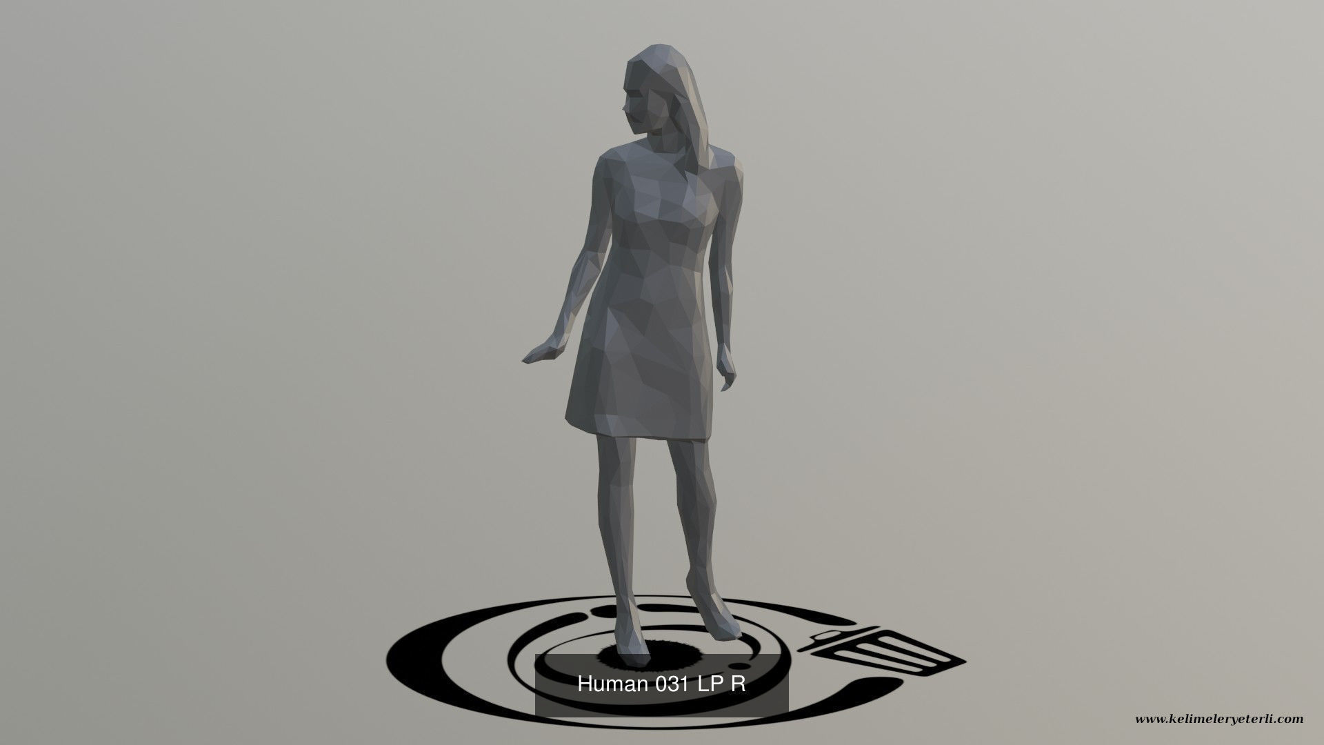 Low Poly People Pack 015 - 30 Pieces R 3D Model Collection_4