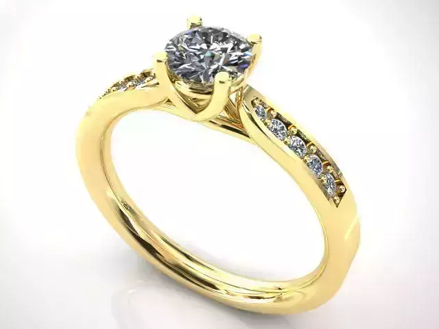 Engagement Diamond Ring 001