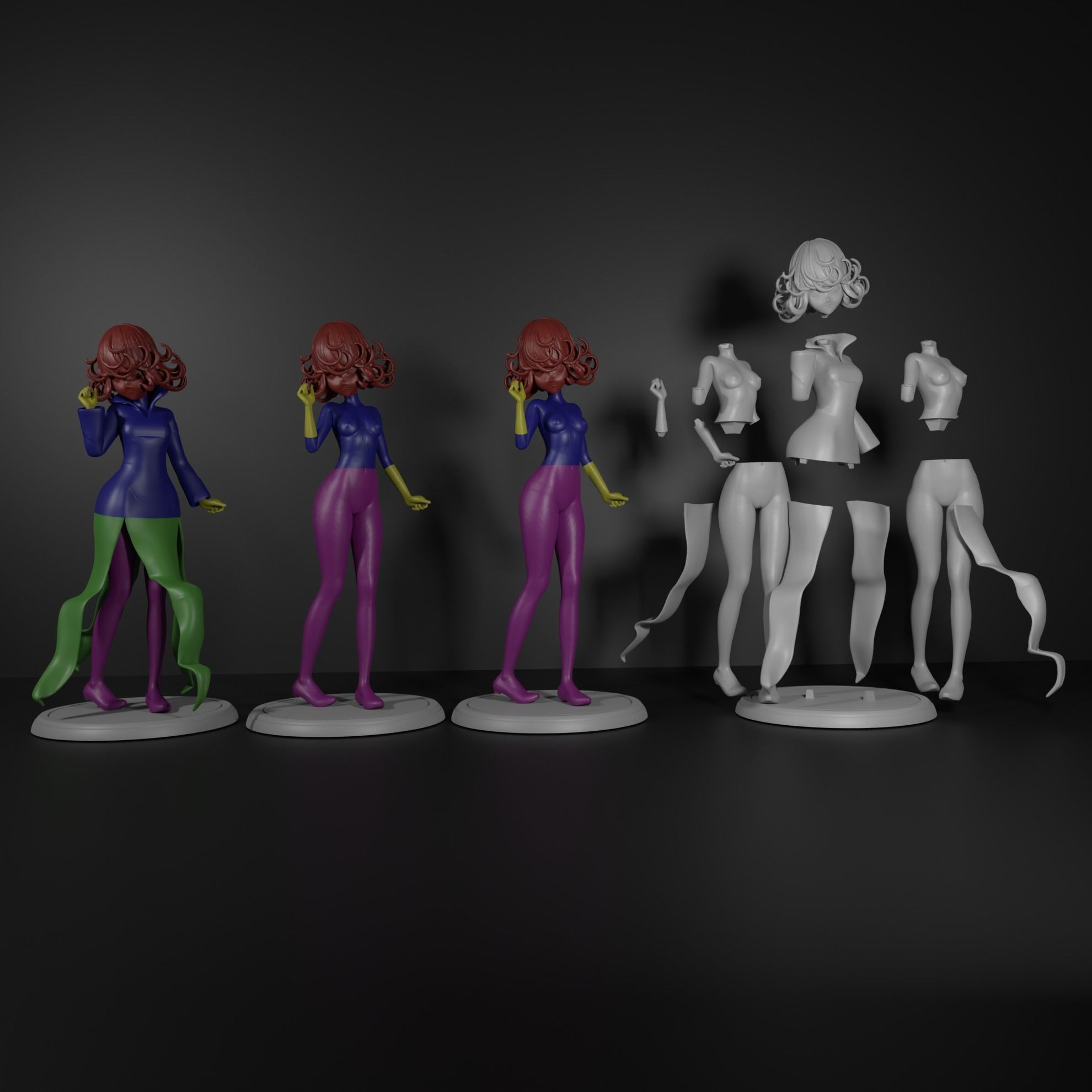 Tatsumaki Nsfw 3D print model_24