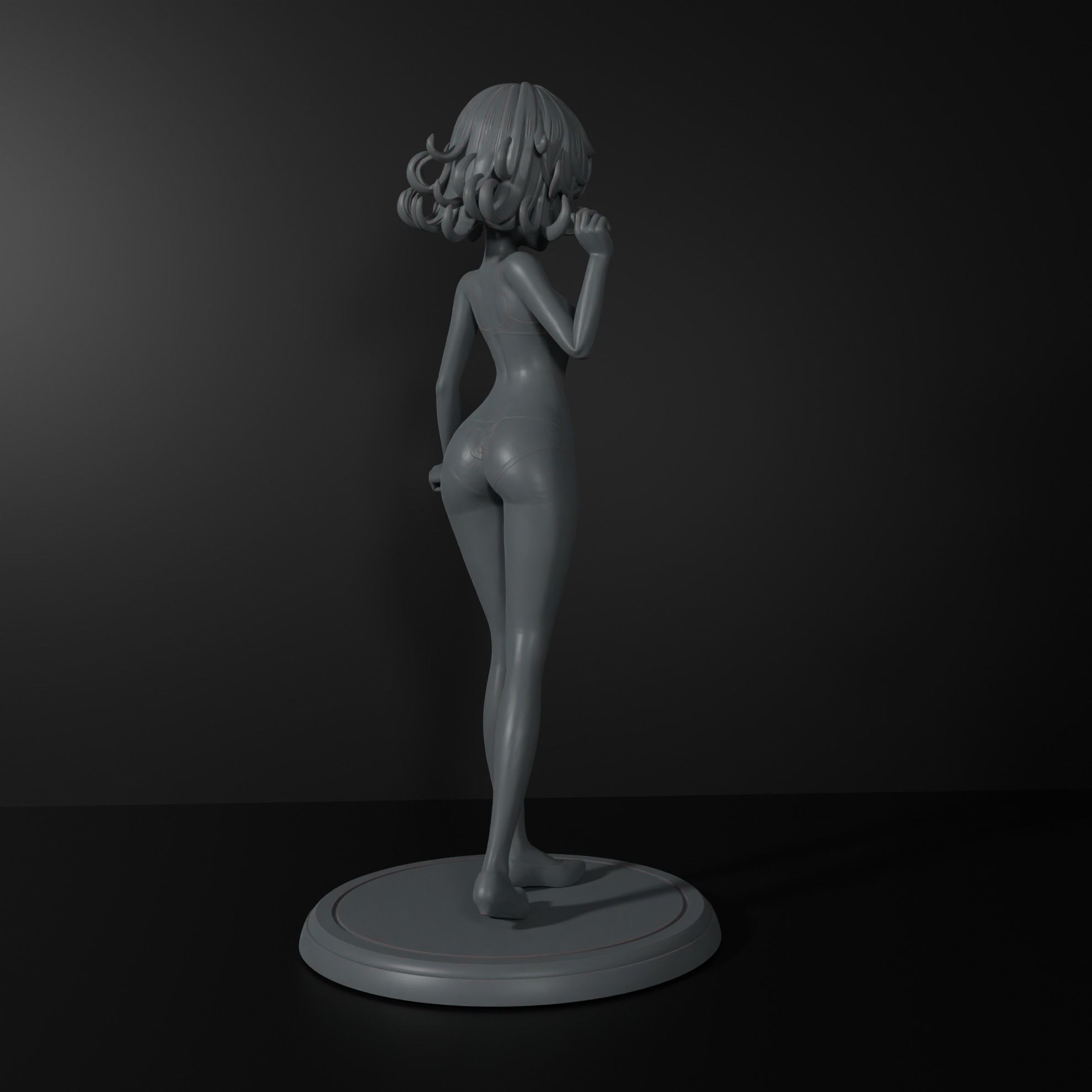 Tatsumaki Nsfw 3D print model_21