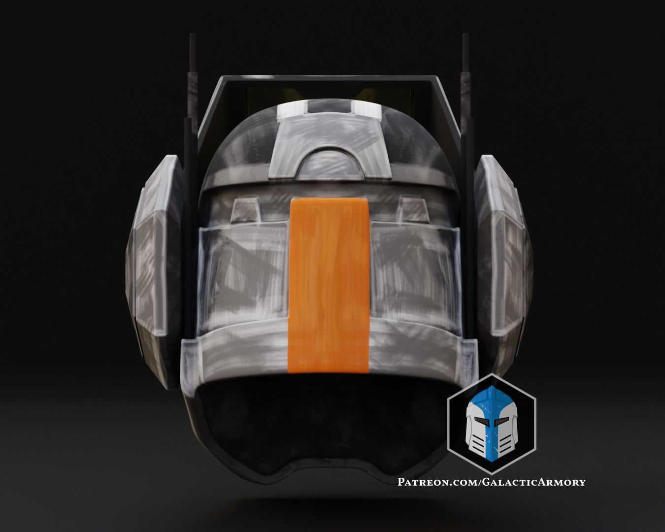Bad Batch Tech Helmet 3D print model_5