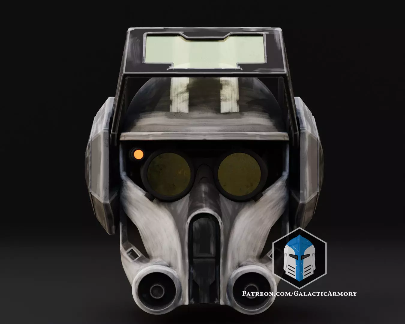 Bad Batch Tech Helmet 3D print model_0