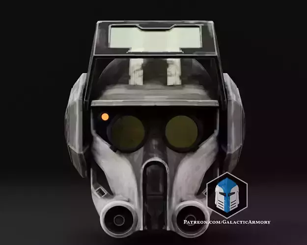 Bad Batch Tech Helmet 3D print model