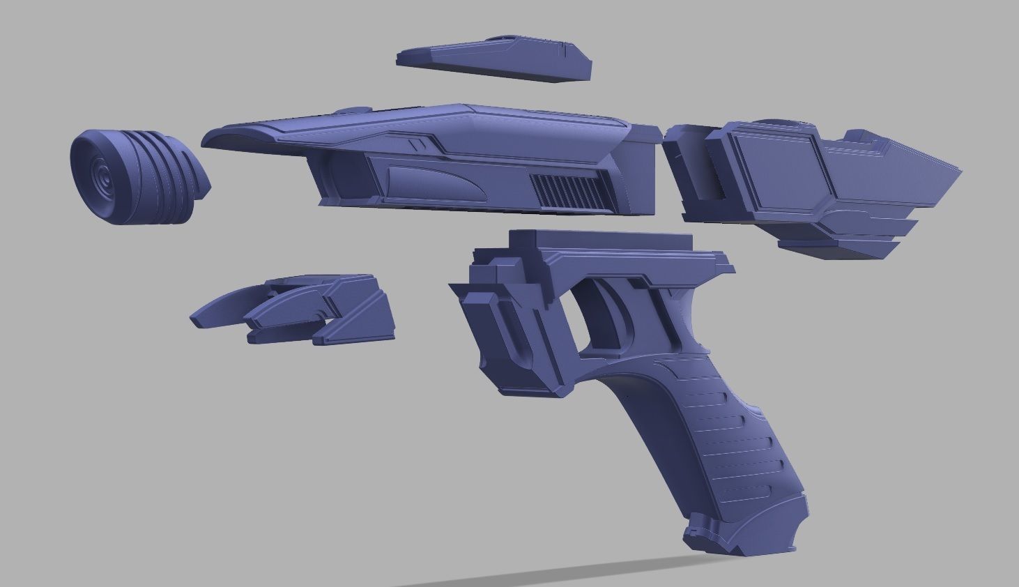 Kelvin Section 31 Phaser Pistol 3D print model_4