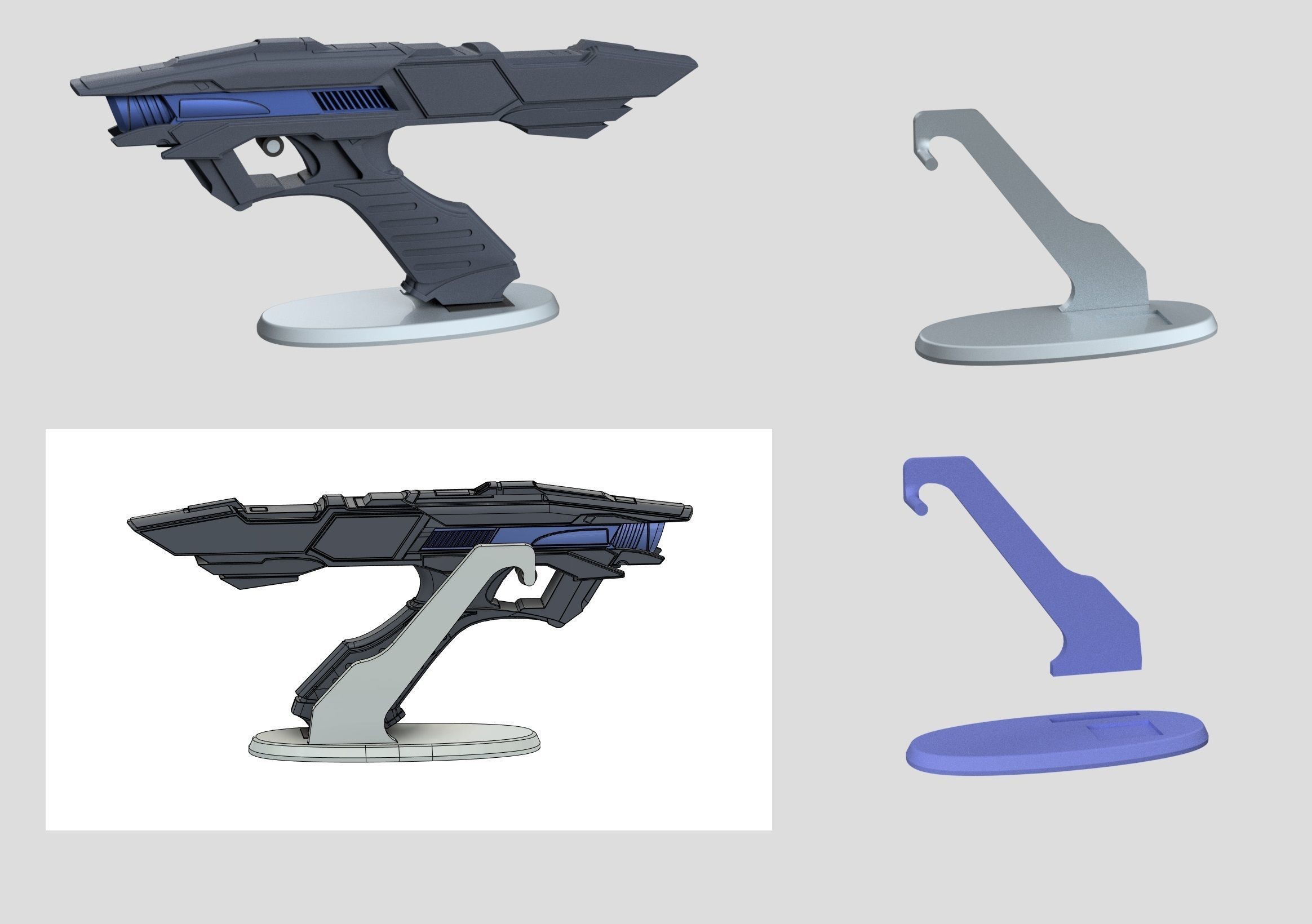 Kelvin Section 31 Phaser Pistol 3D print model_6