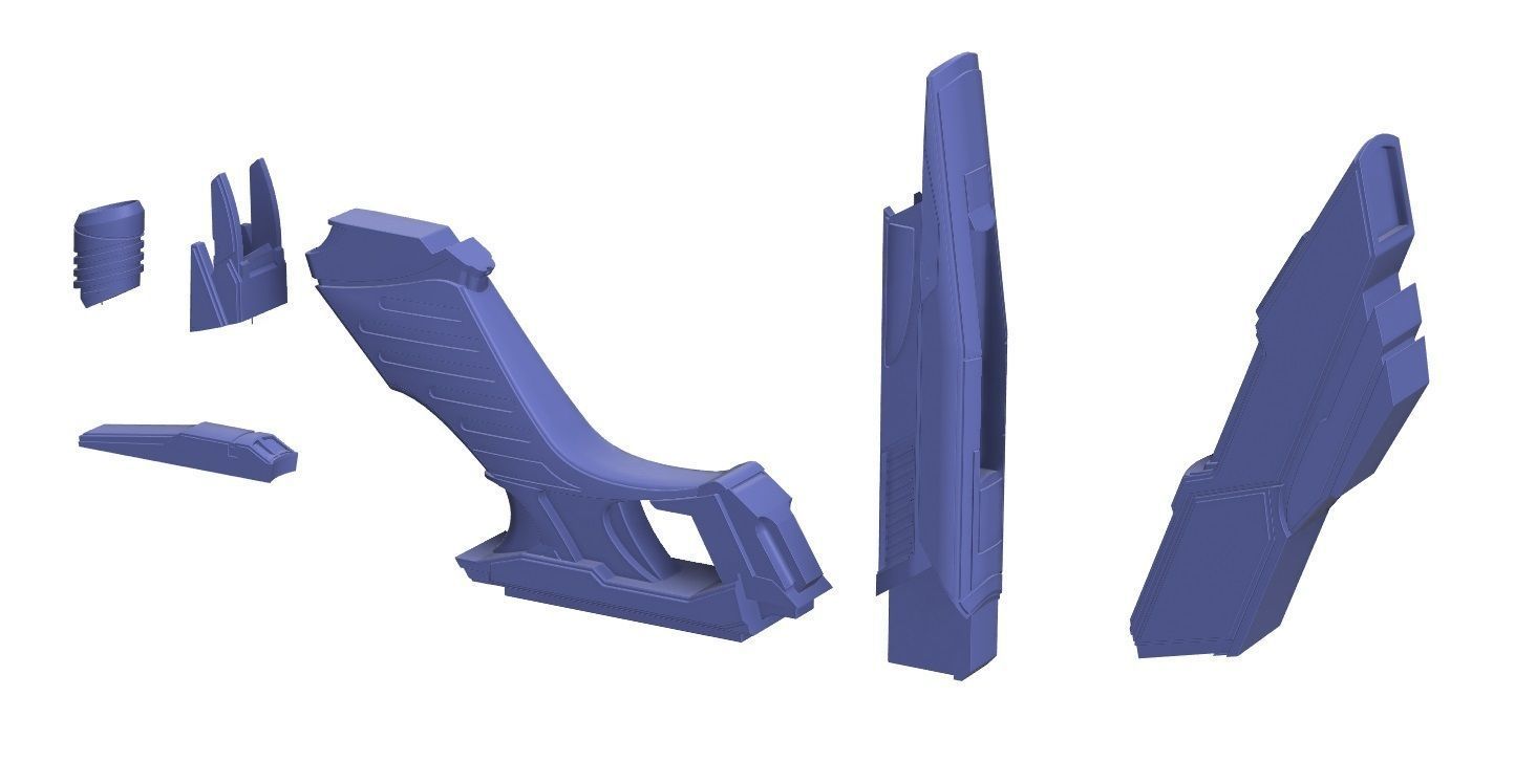 Kelvin Section 31 Phaser Pistol 3D print model_5