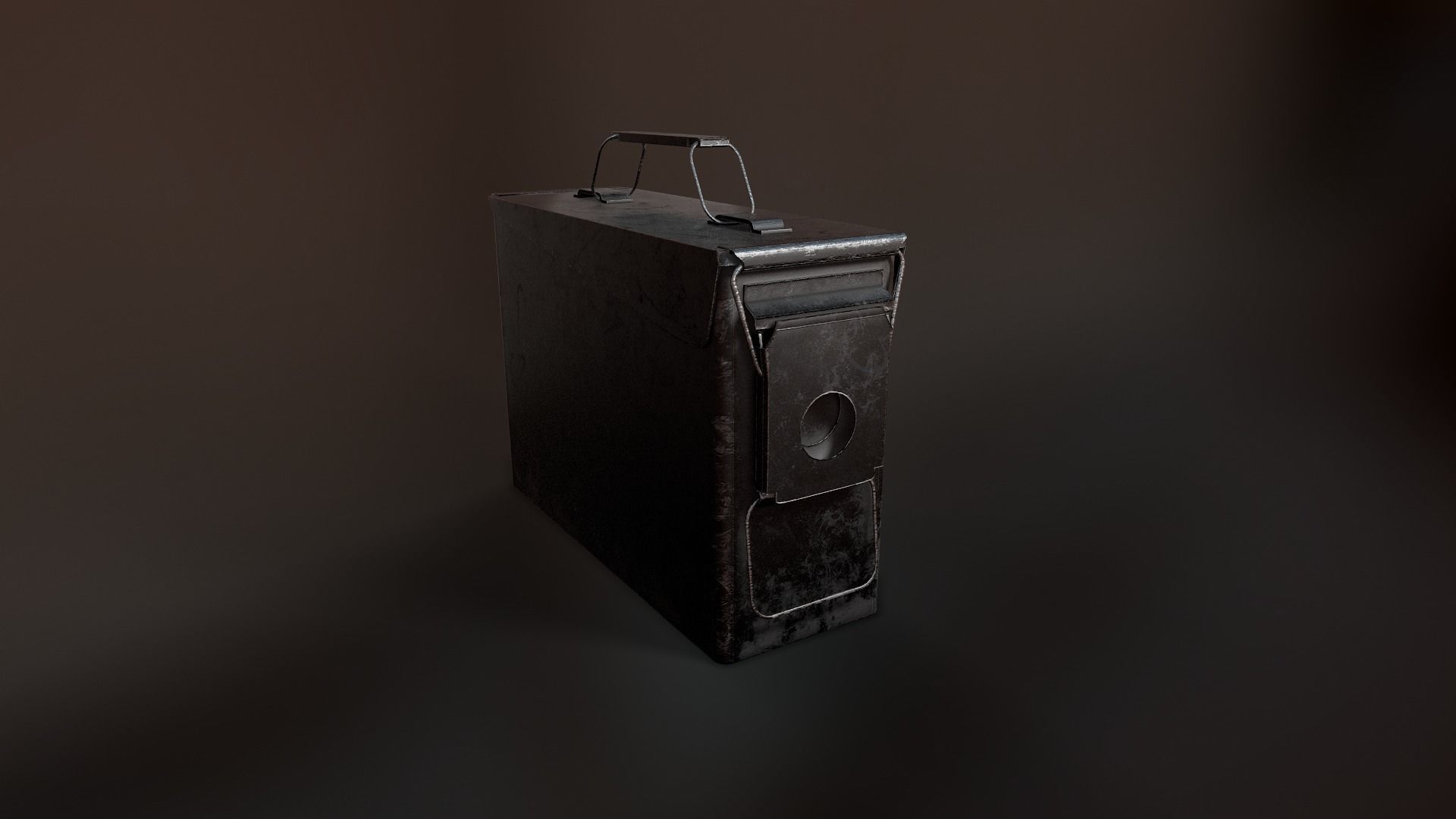 Military Crates Collection PBR Low-poly 3D model_37