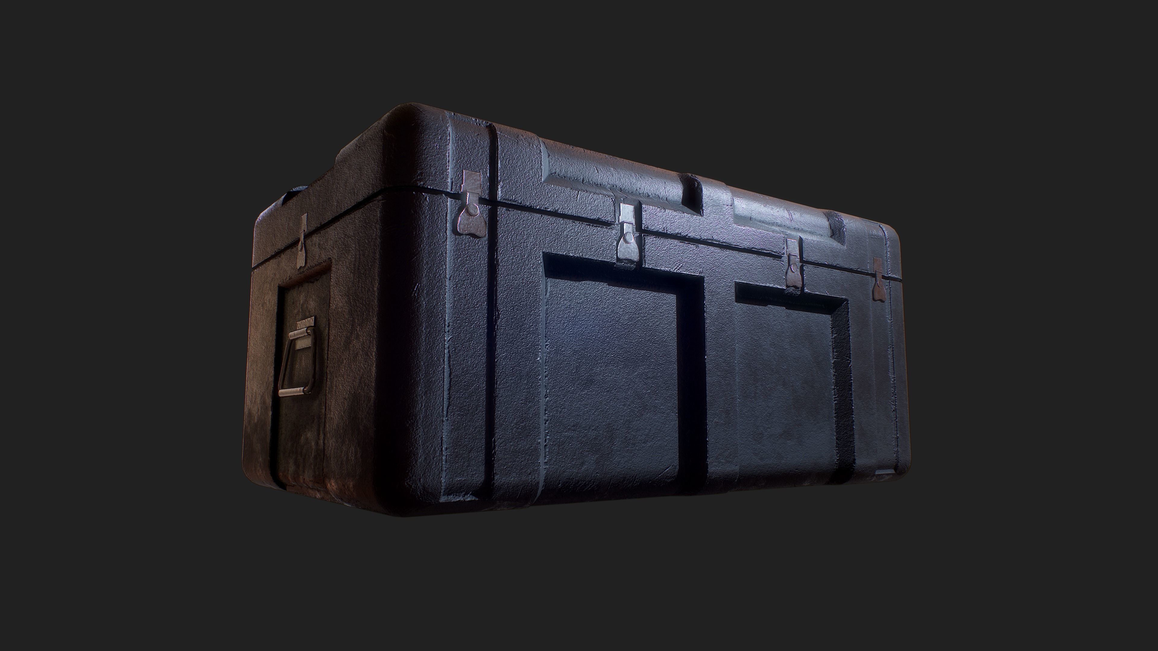 Military Crates Collection PBR Low-poly 3D model_29