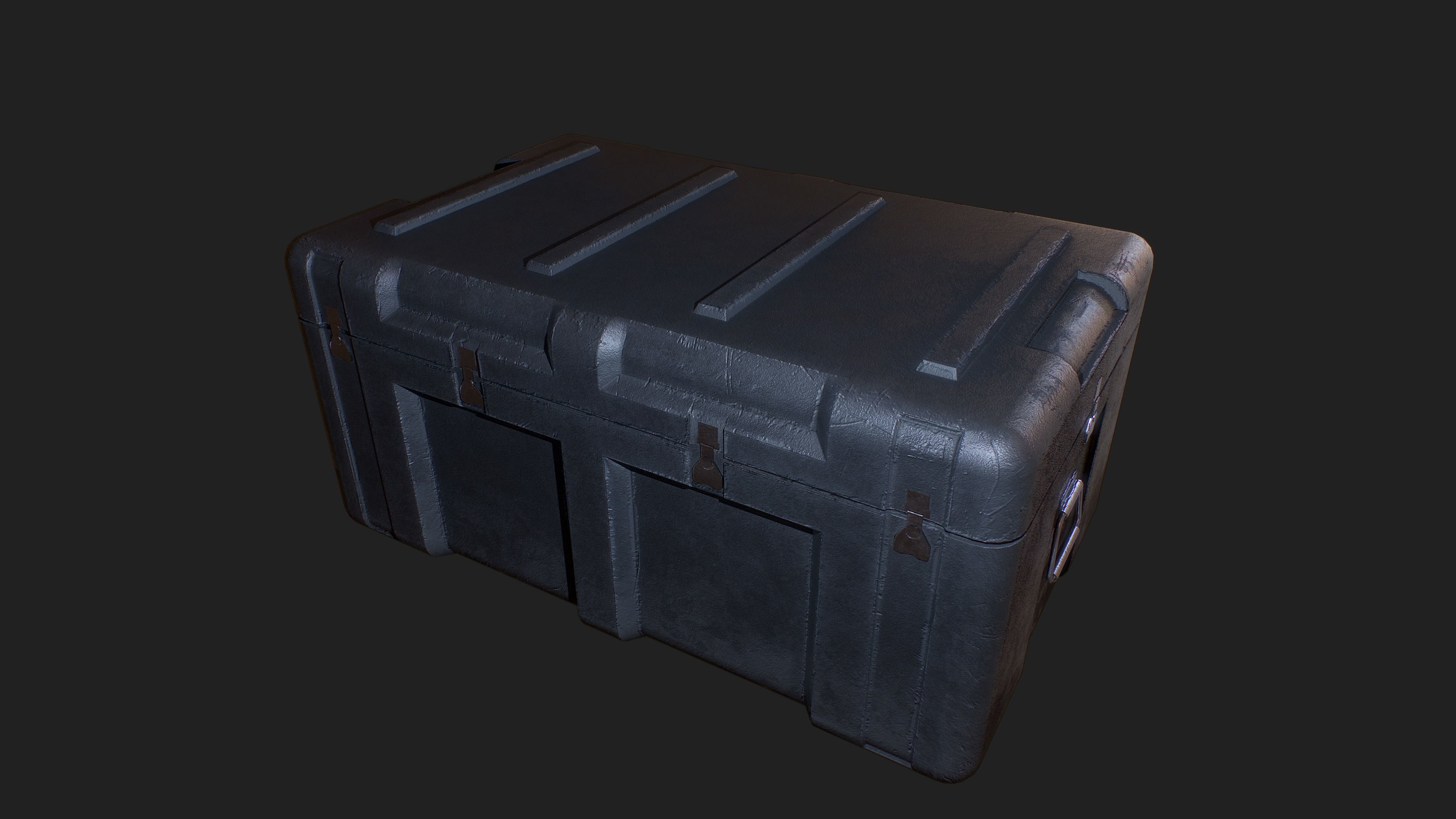 Military Crates Collection PBR Low-poly 3D model_28
