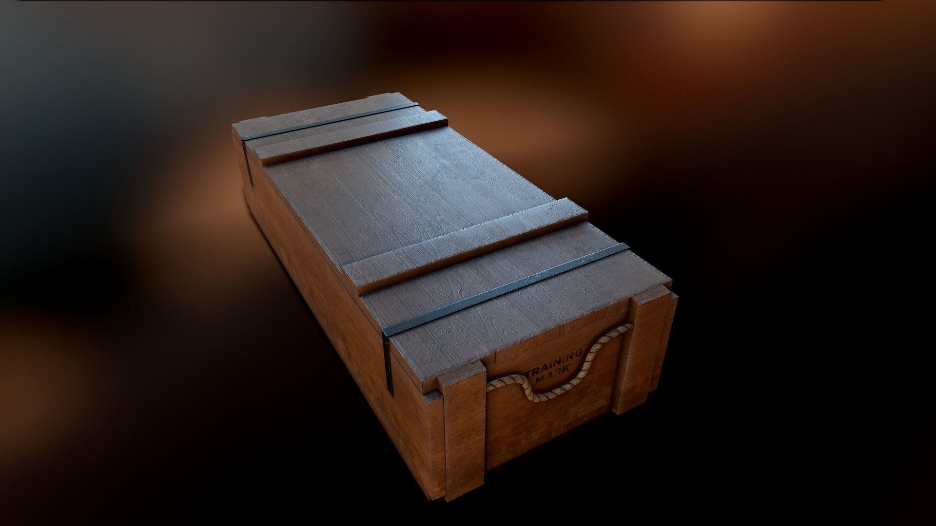 Military Crates Collection PBR Low-poly 3D model_51