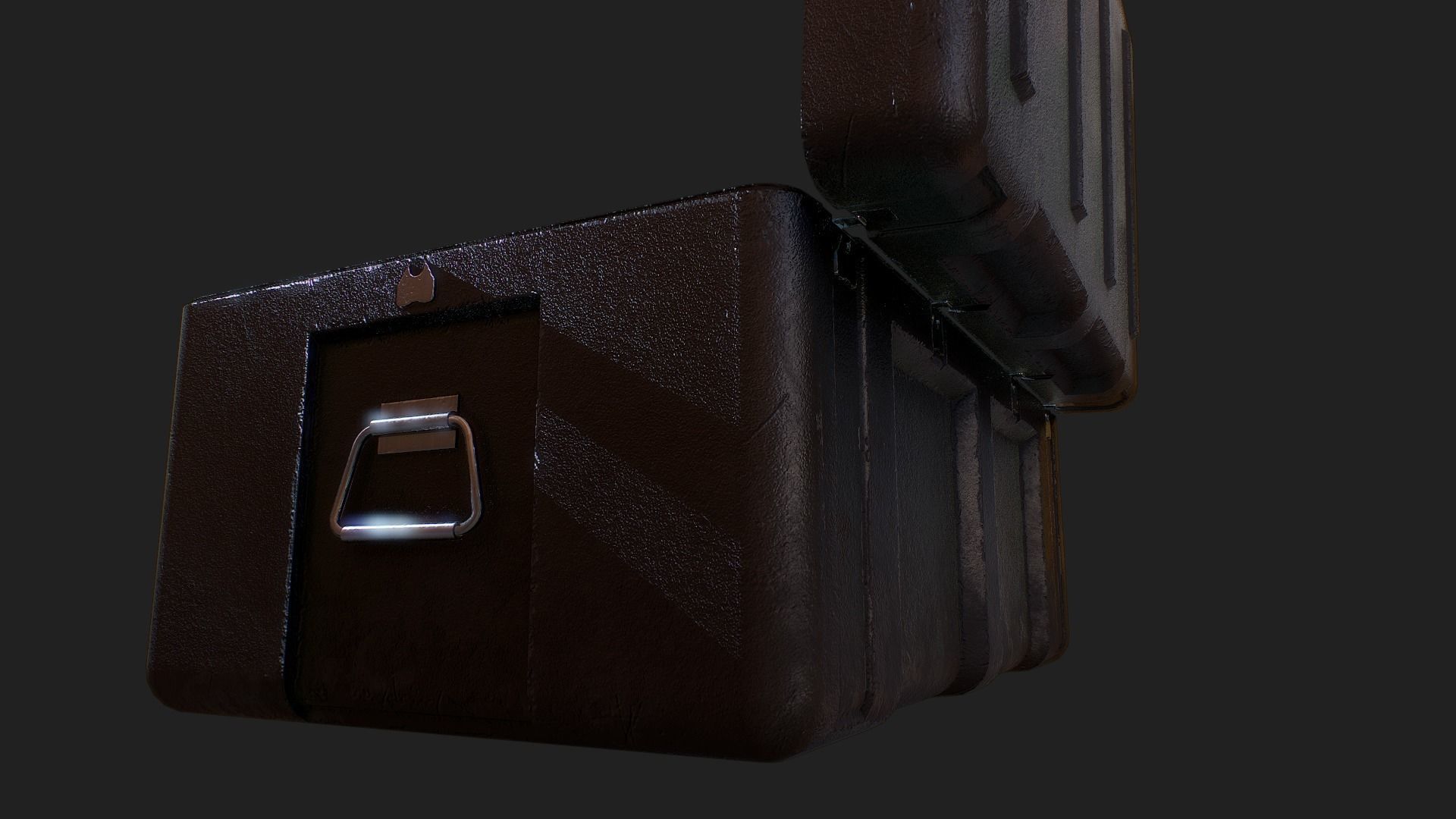 Military Crates Collection PBR Low-poly 3D model_36