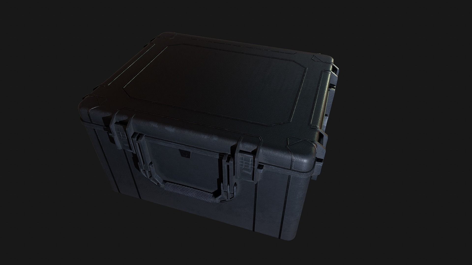 Military Crates Collection PBR Low-poly 3D model_17