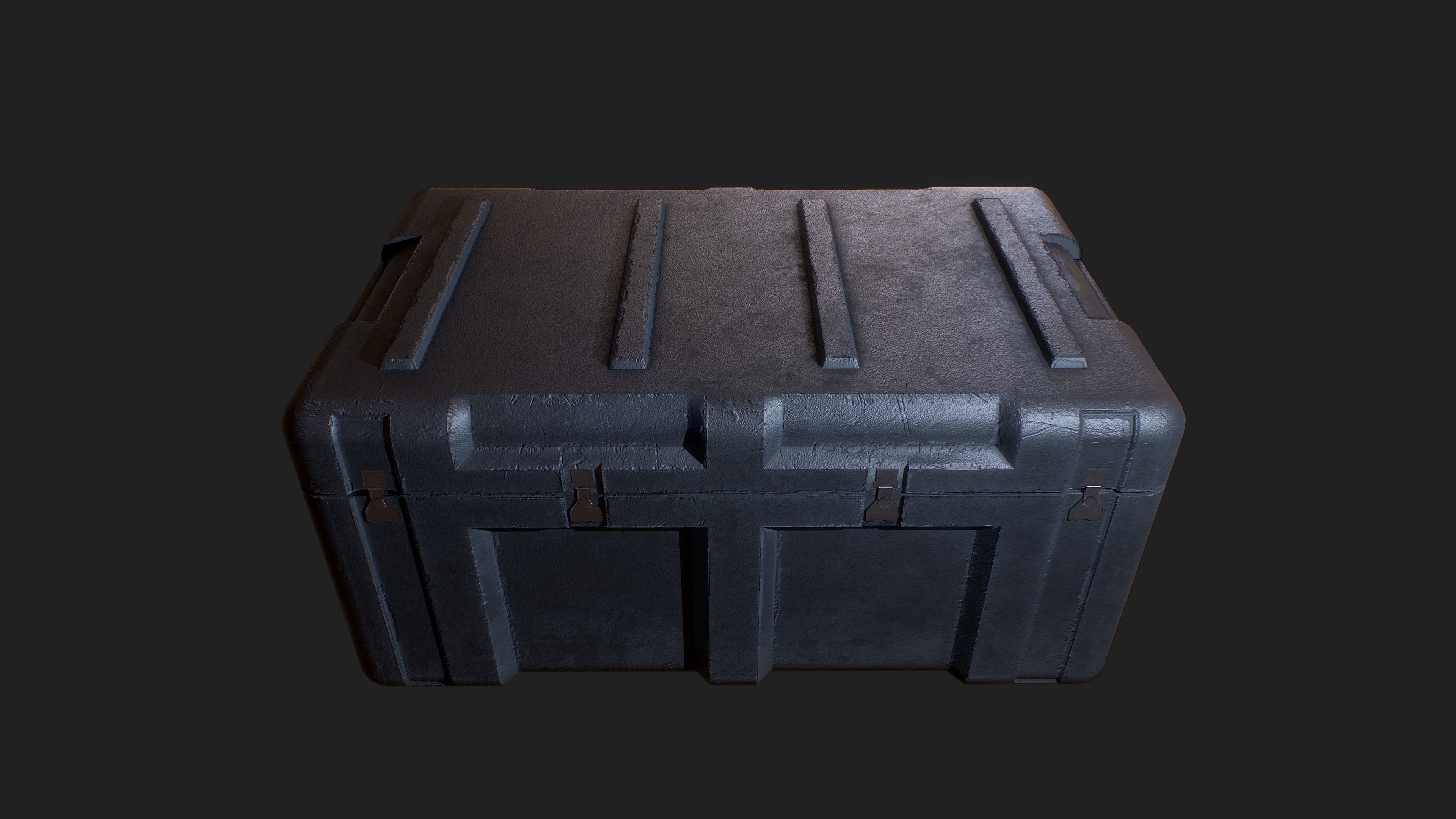Military Crates Collection PBR Low-poly 3D model_27