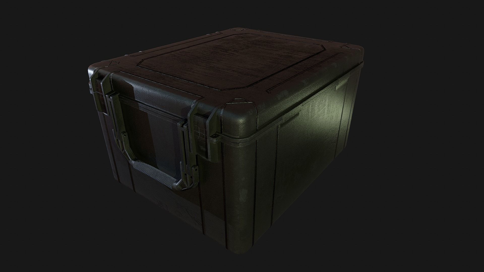Military Crates Collection PBR Low-poly 3D model_15