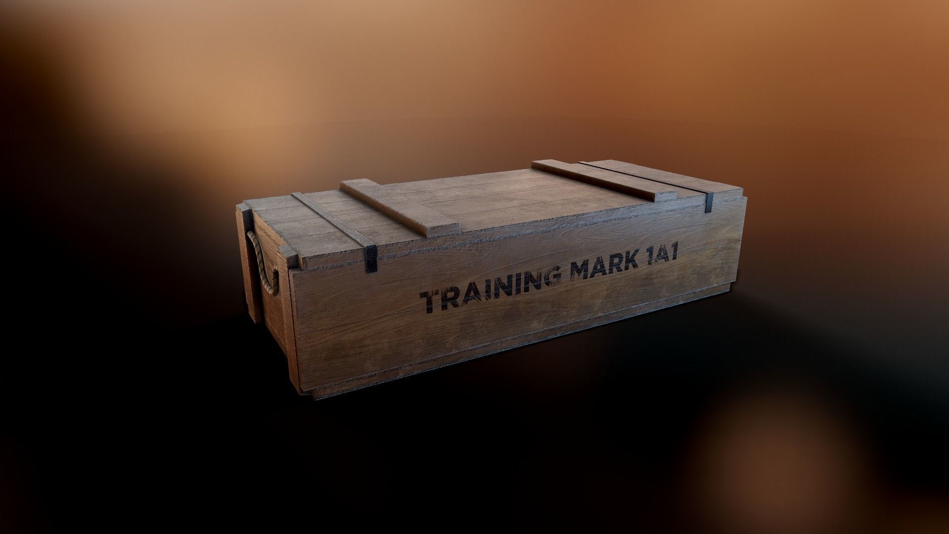 Military Crates Collection PBR Low-poly 3D model_46