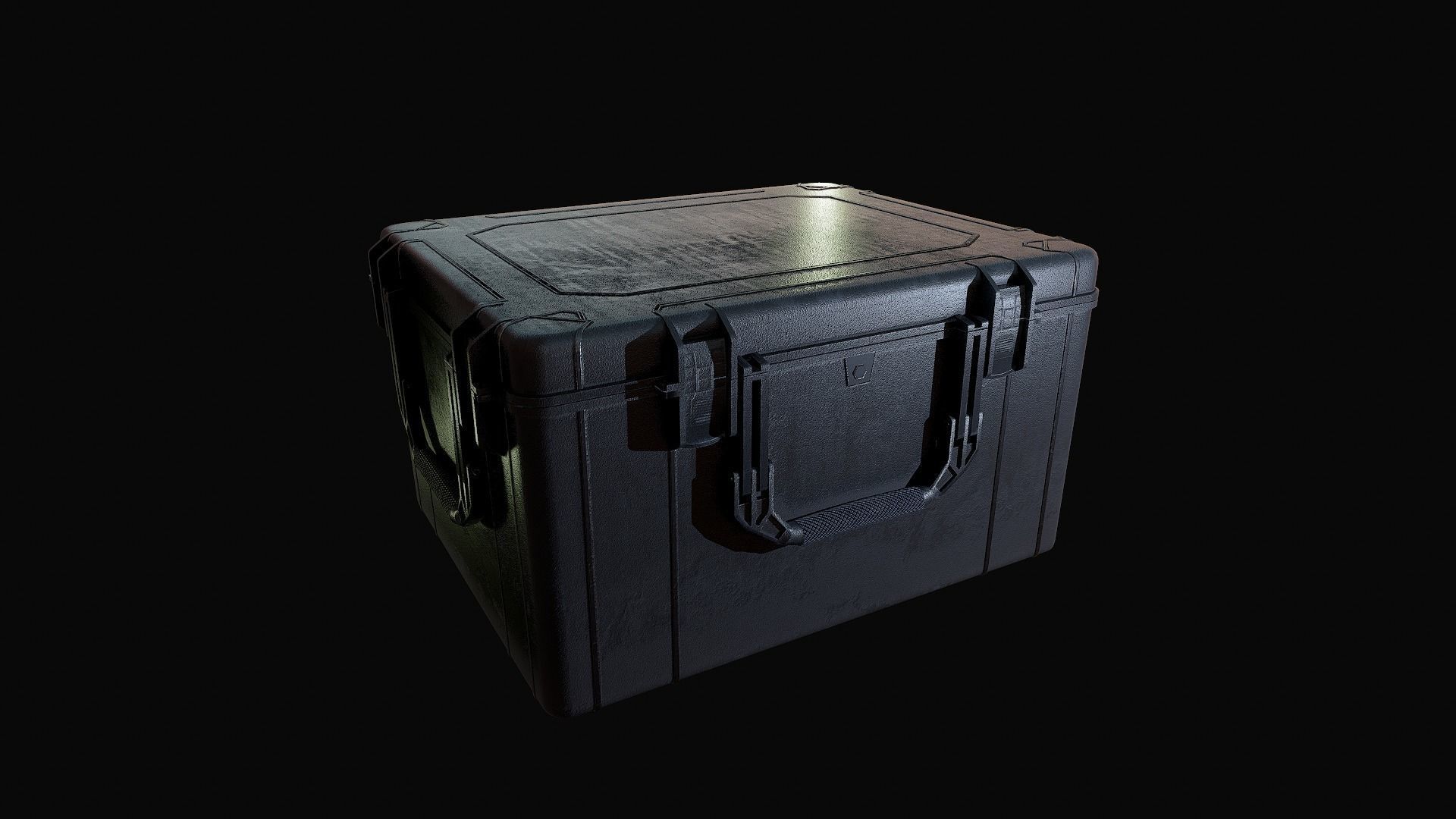 Military Crates Collection PBR Low-poly 3D model_13