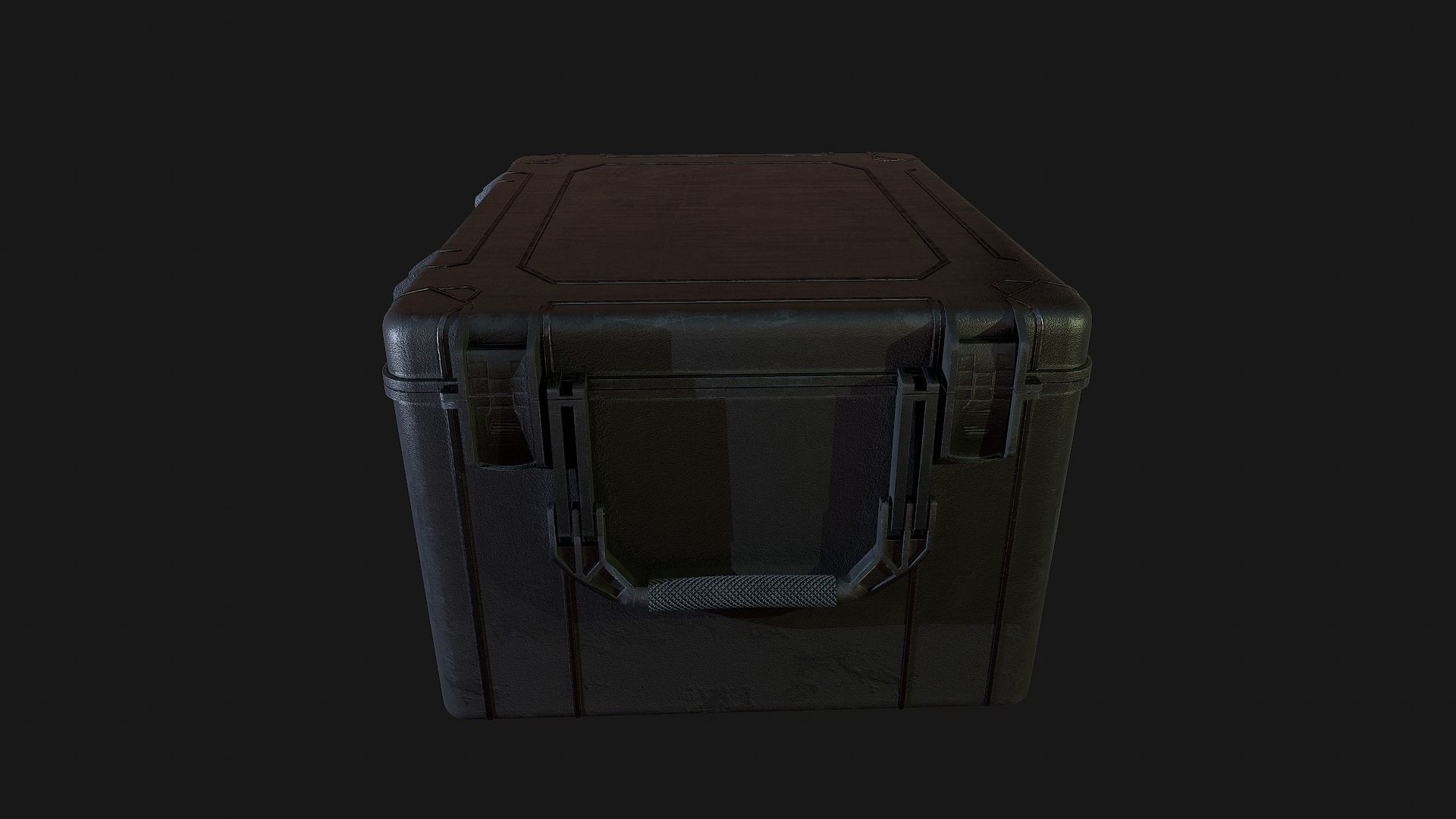 Military Crates Collection PBR Low-poly 3D model_18