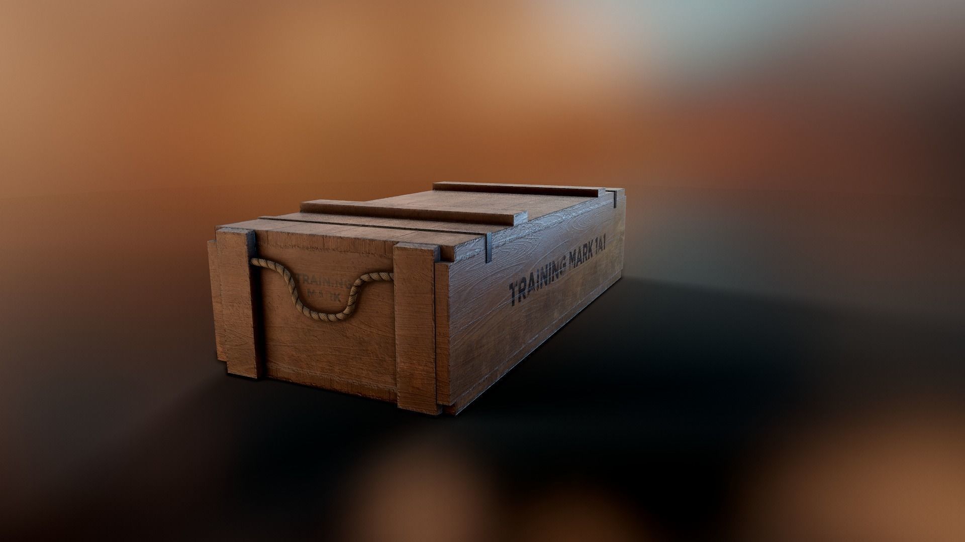 Military Crates Collection PBR Low-poly 3D model_47