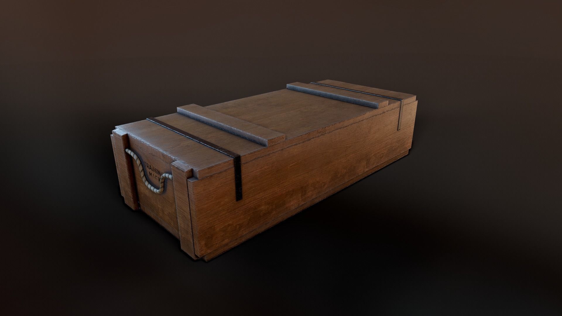Military Crates Collection PBR Low-poly 3D model_49