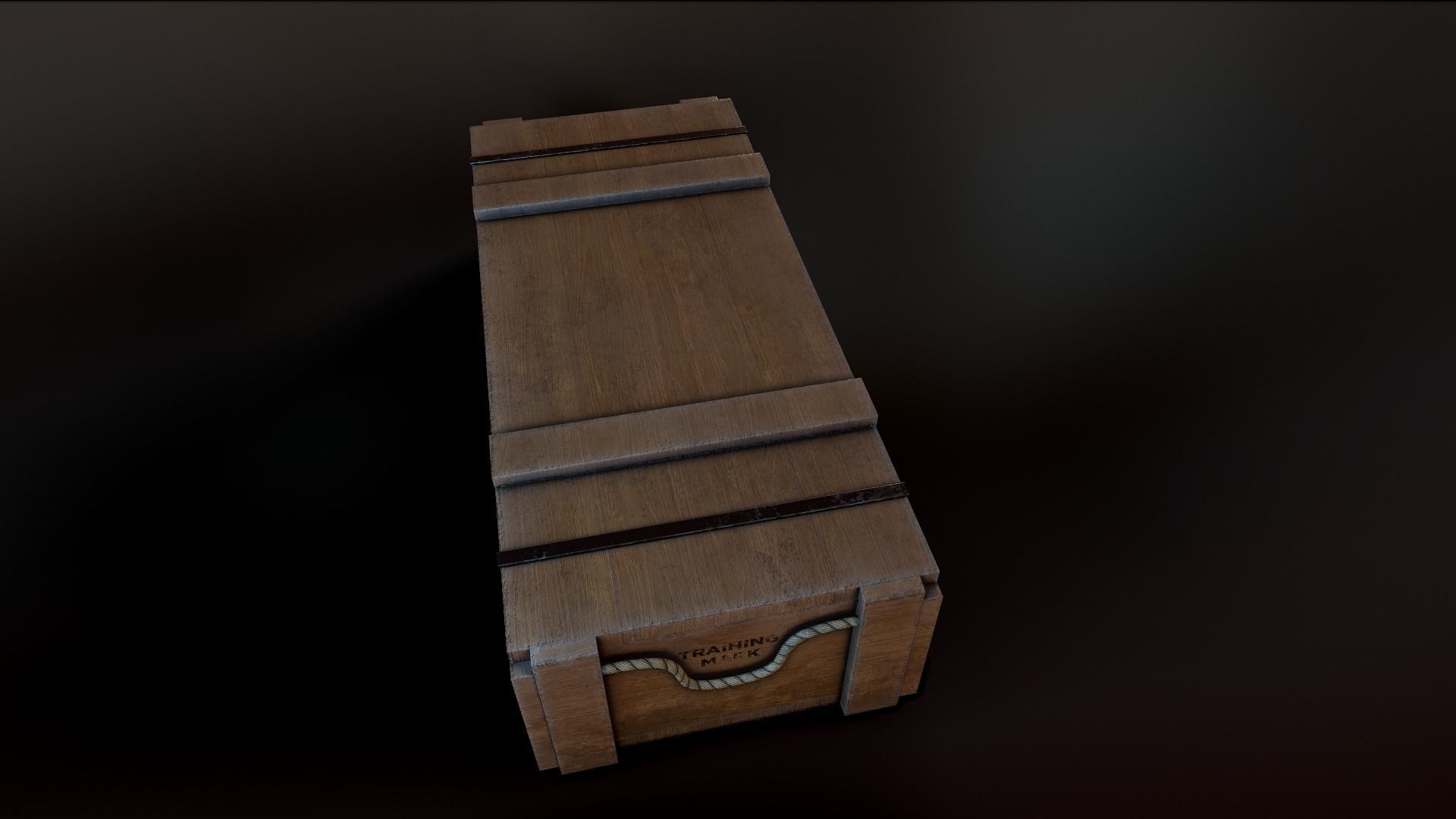Military Crates Collection PBR Low-poly 3D model_50