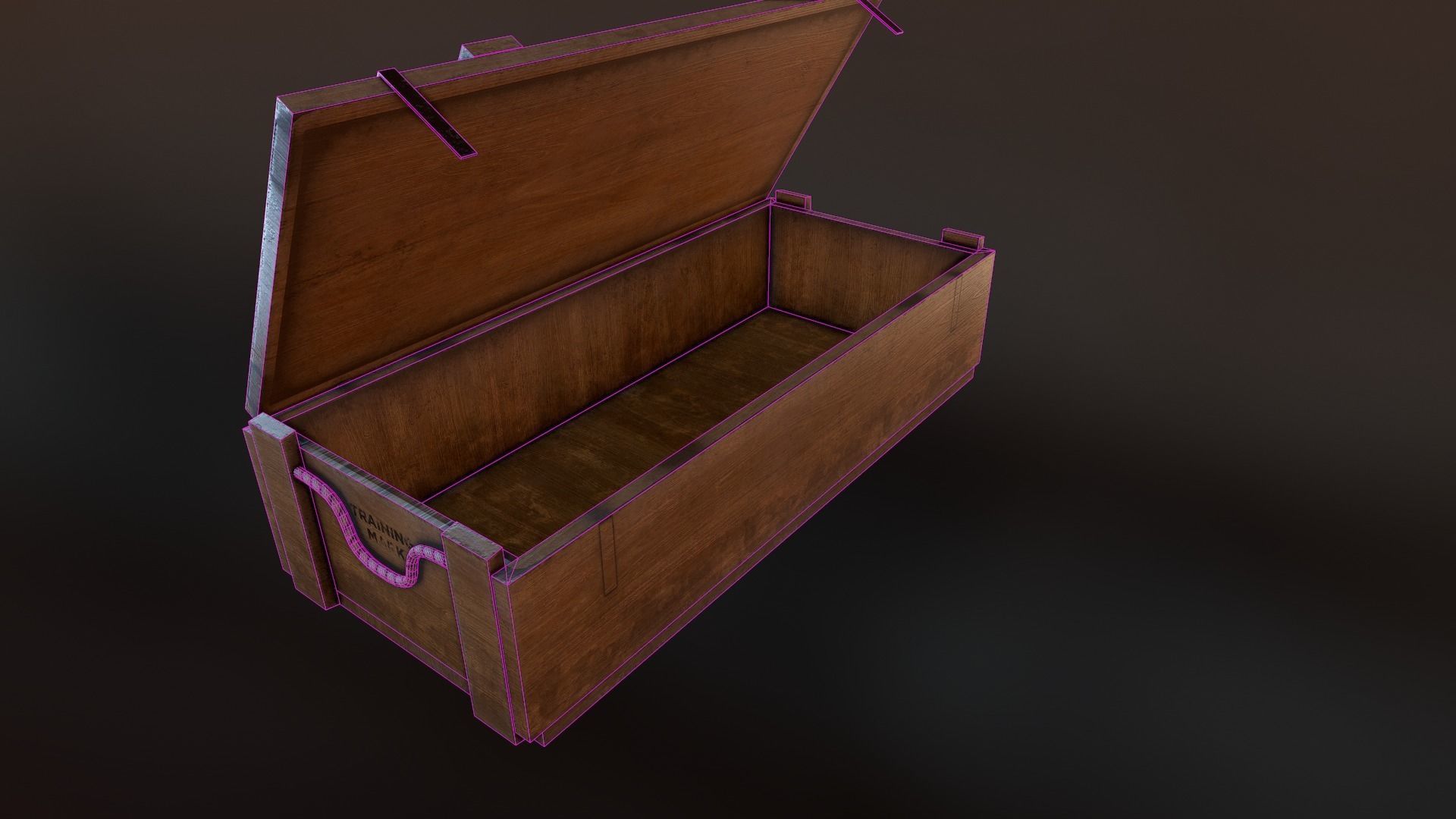Military Crates Collection PBR Low-poly 3D model_58