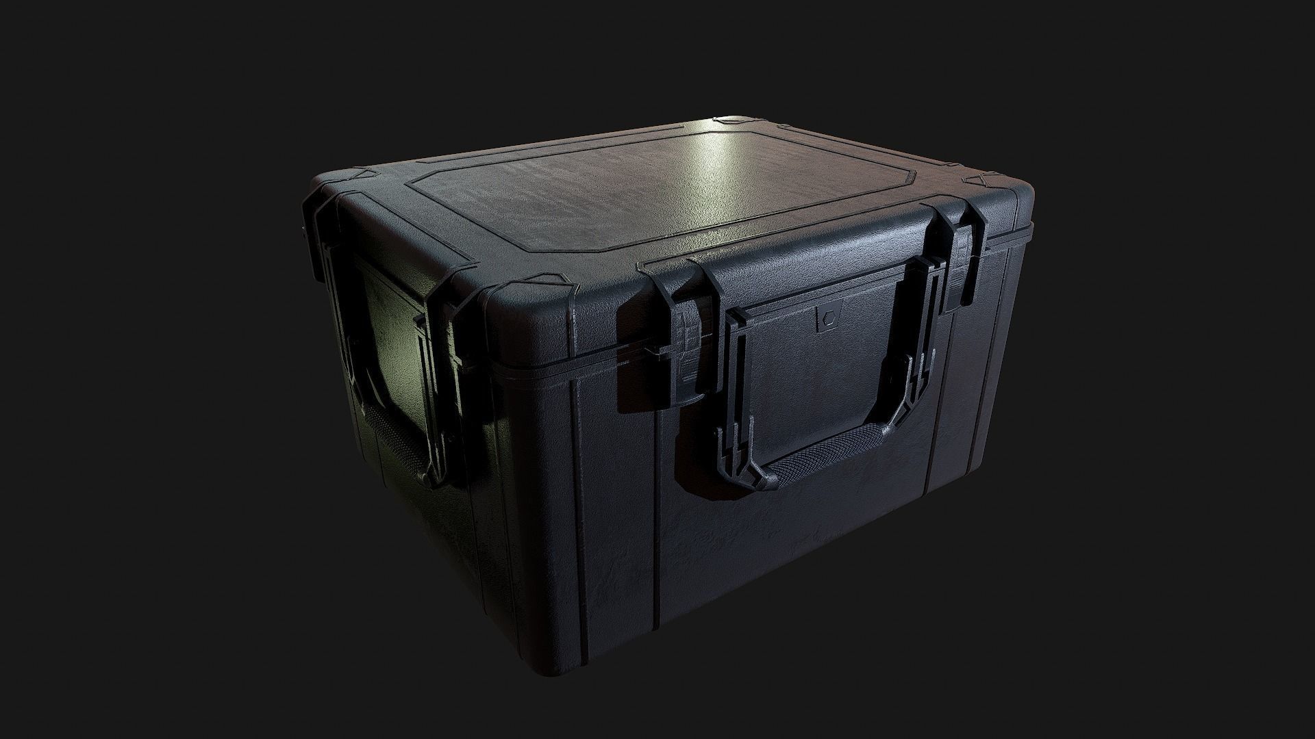 Military Crates Collection PBR Low-poly 3D model_14