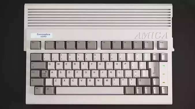 Amiga 600 3D model