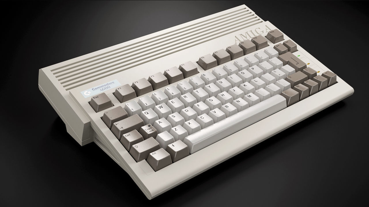 Amiga 600 3D model_1