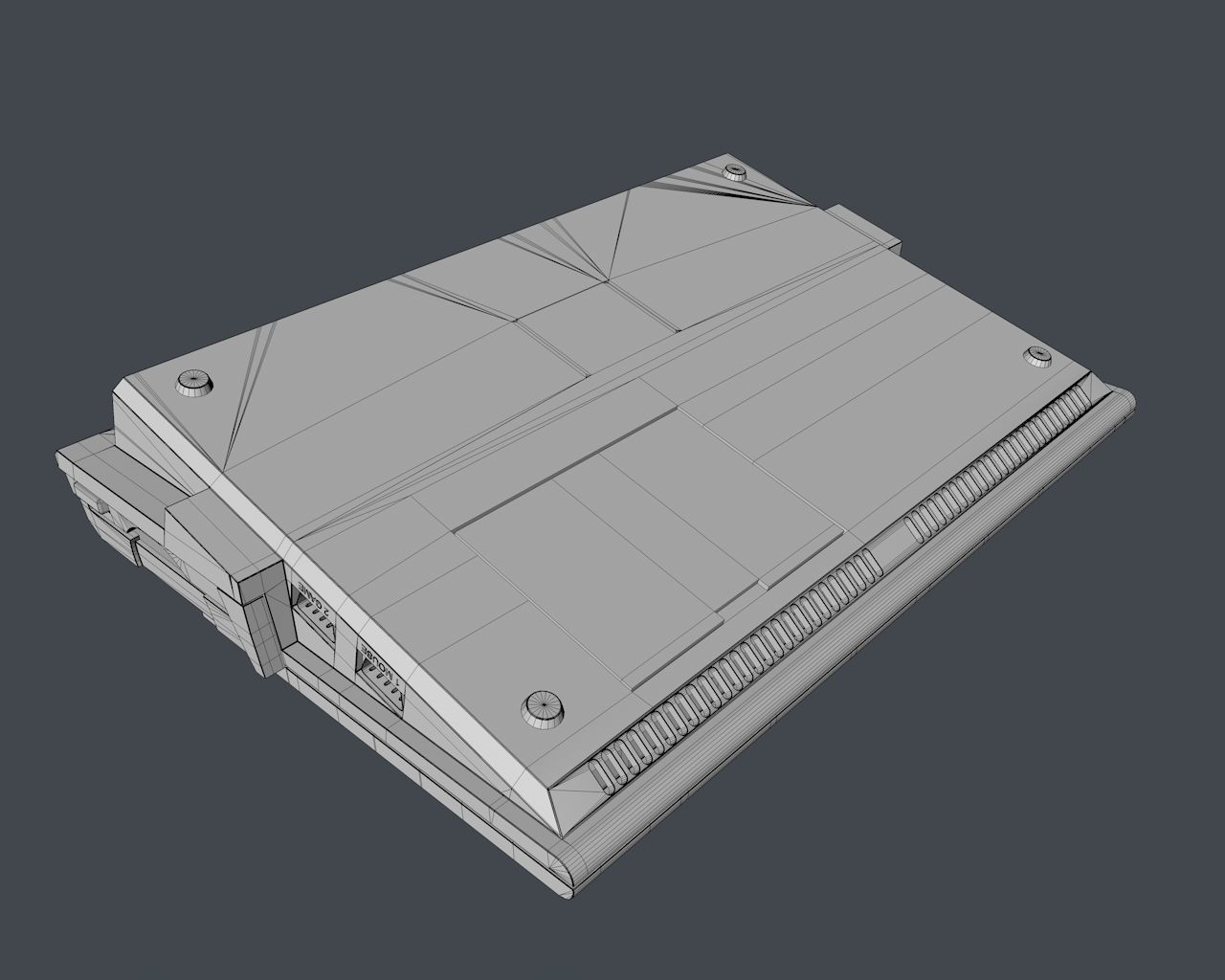 Amiga 600 3D model_12