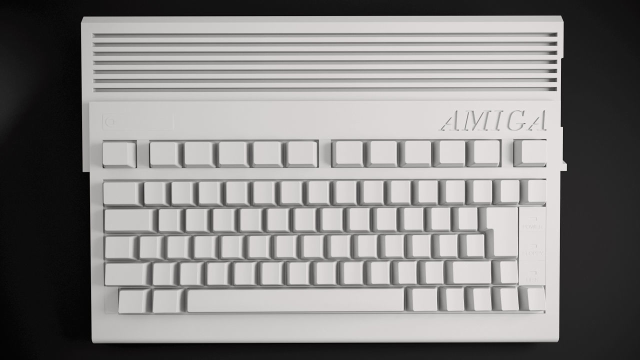 Amiga 600 3D model_8