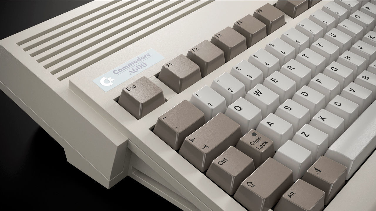 Amiga 600 3D model_6