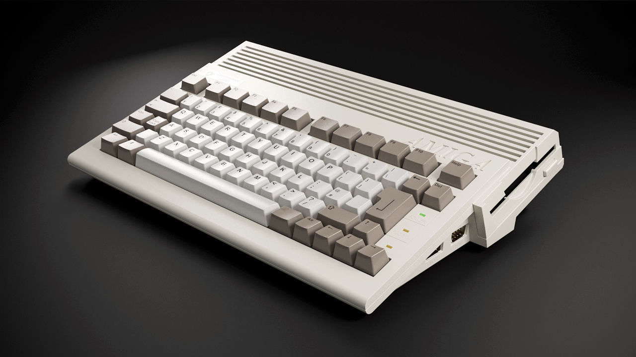 Amiga 600 3D model_2