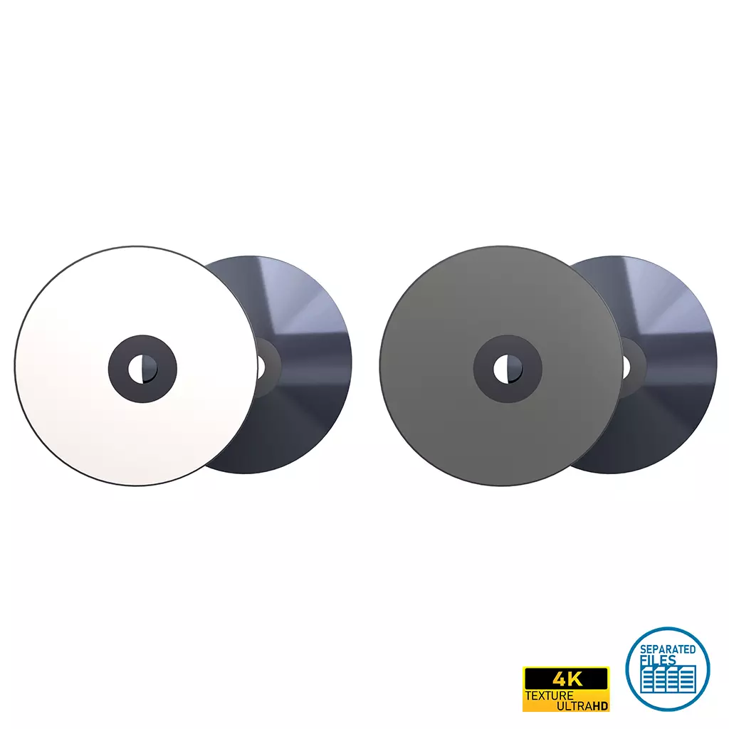 DVD v1 Pack 01 Low-poly 3D model_0