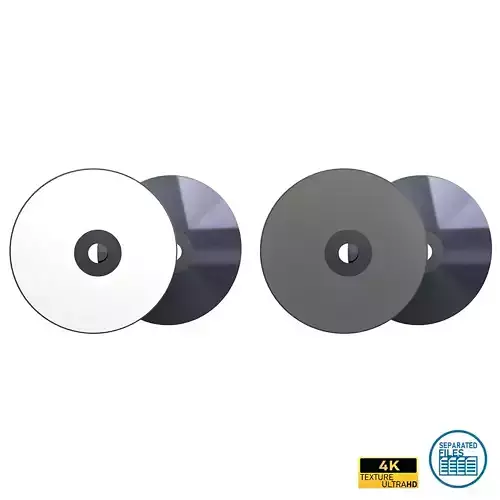 DVD v1 Pack 01 Low-poly 3D model