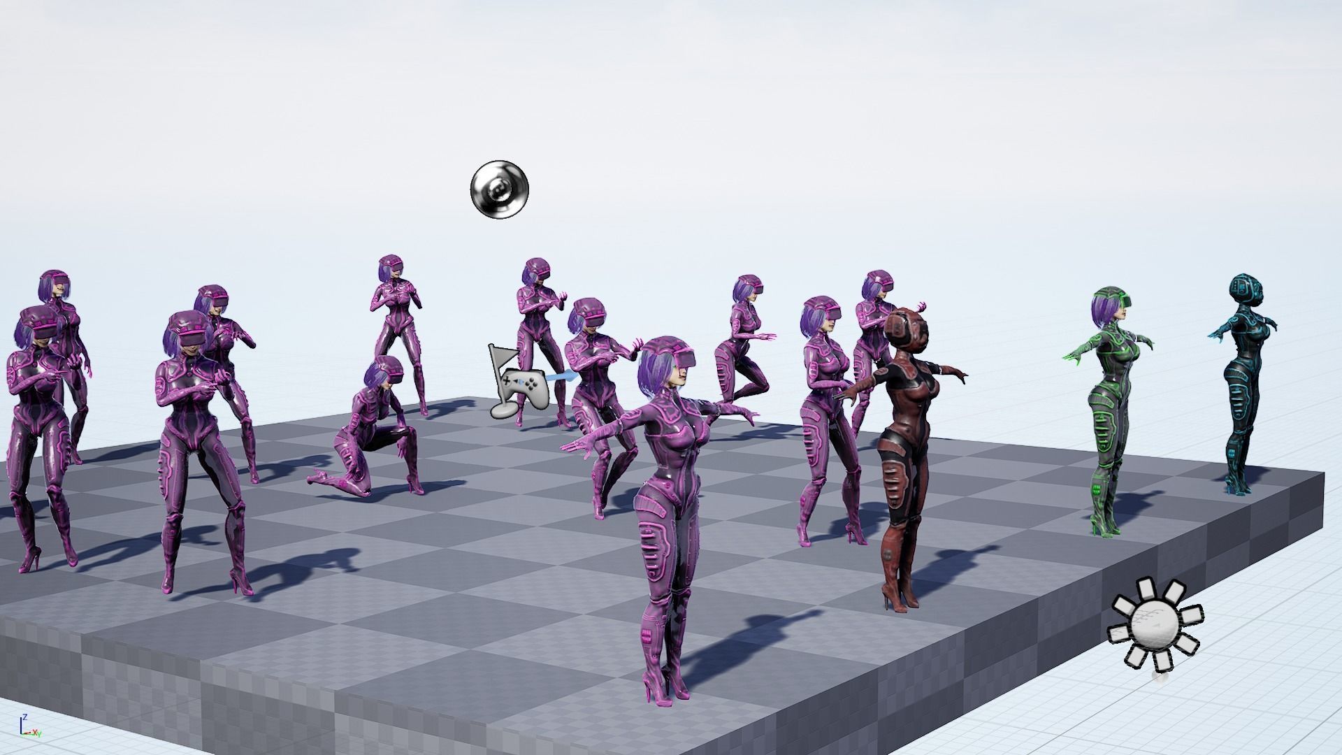 SciFi Arlin Low-poly 3D model_10