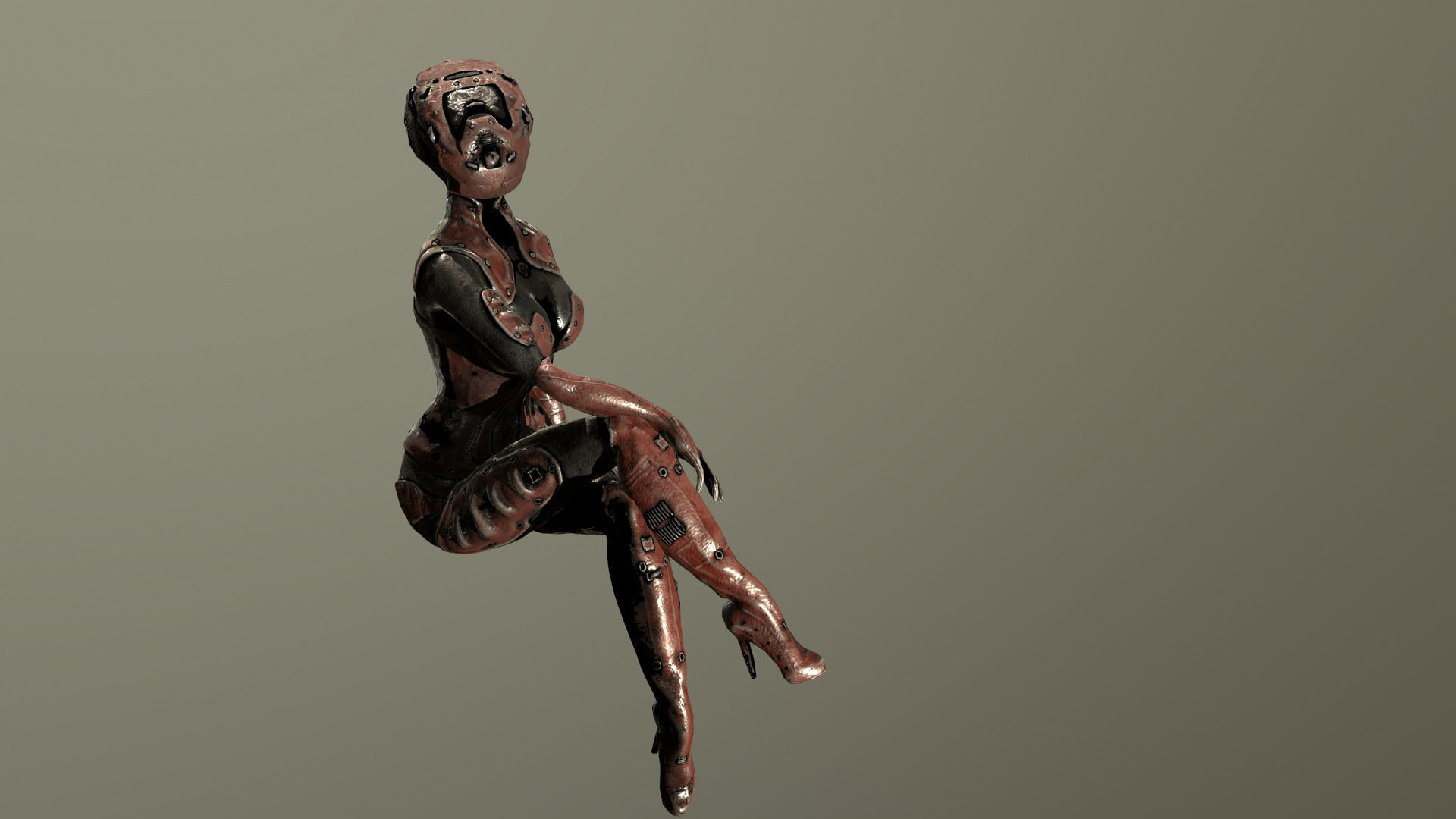 SciFi Arlin Low-poly 3D model_4