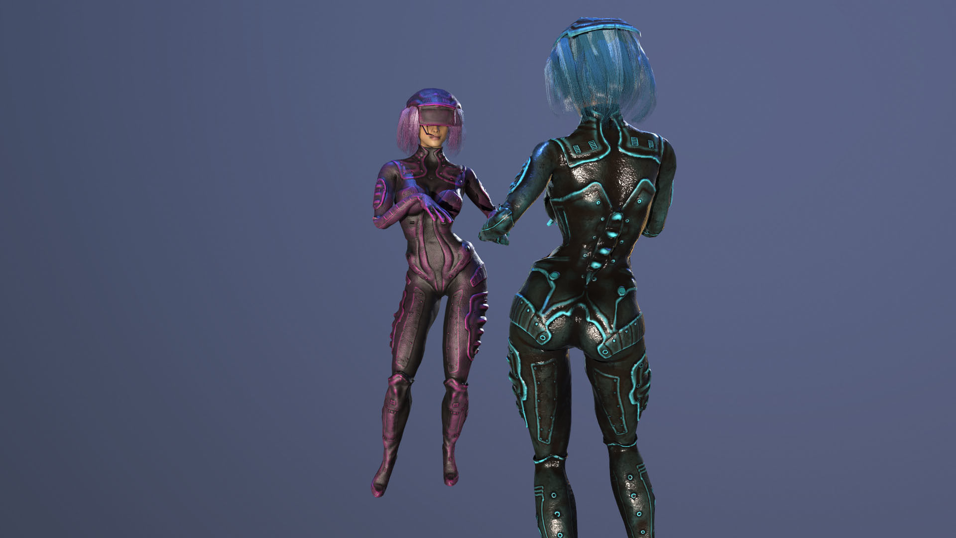 SciFi Arlin Low-poly 3D model_2