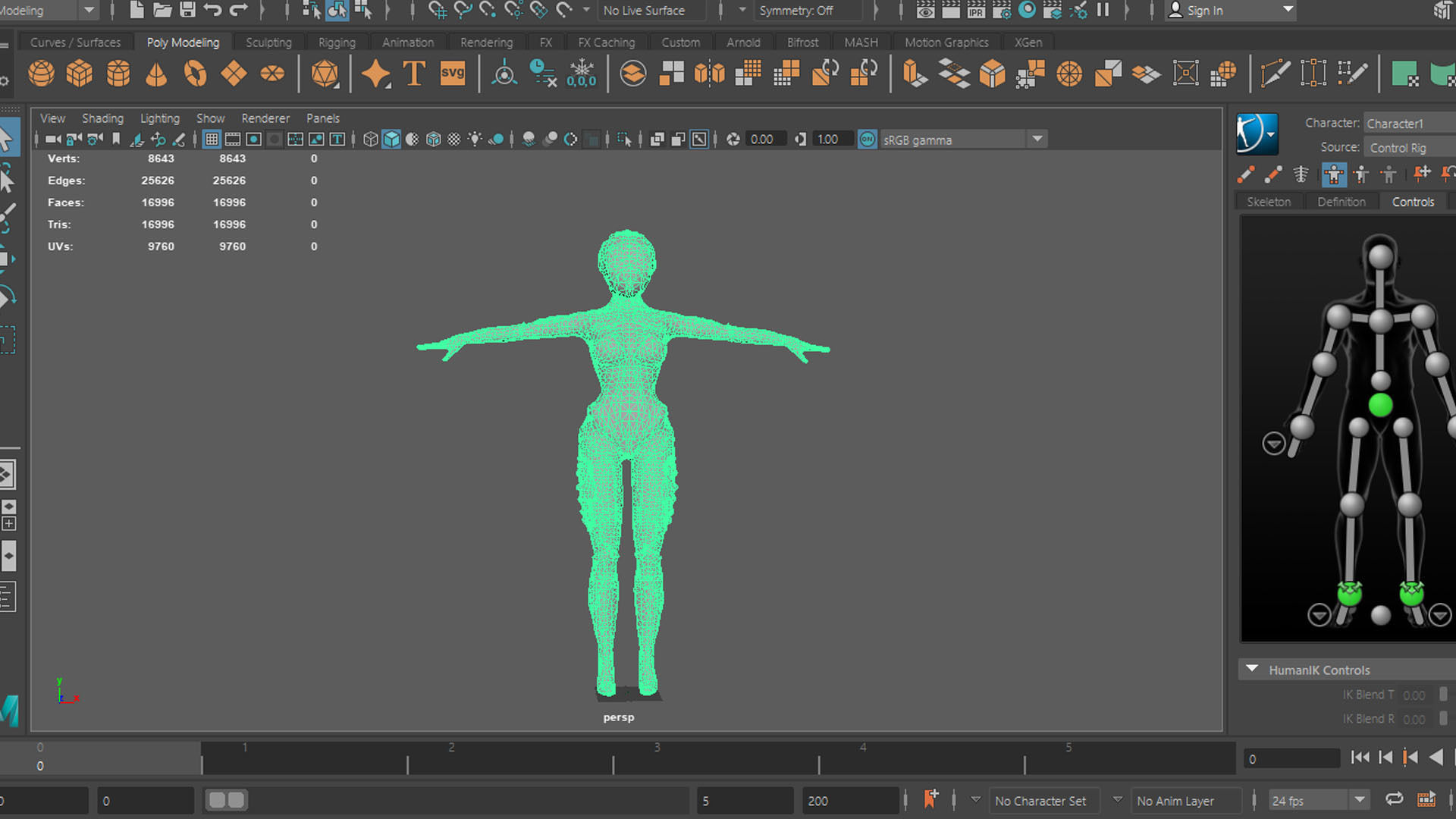 SciFi Arlin Low-poly 3D model_9