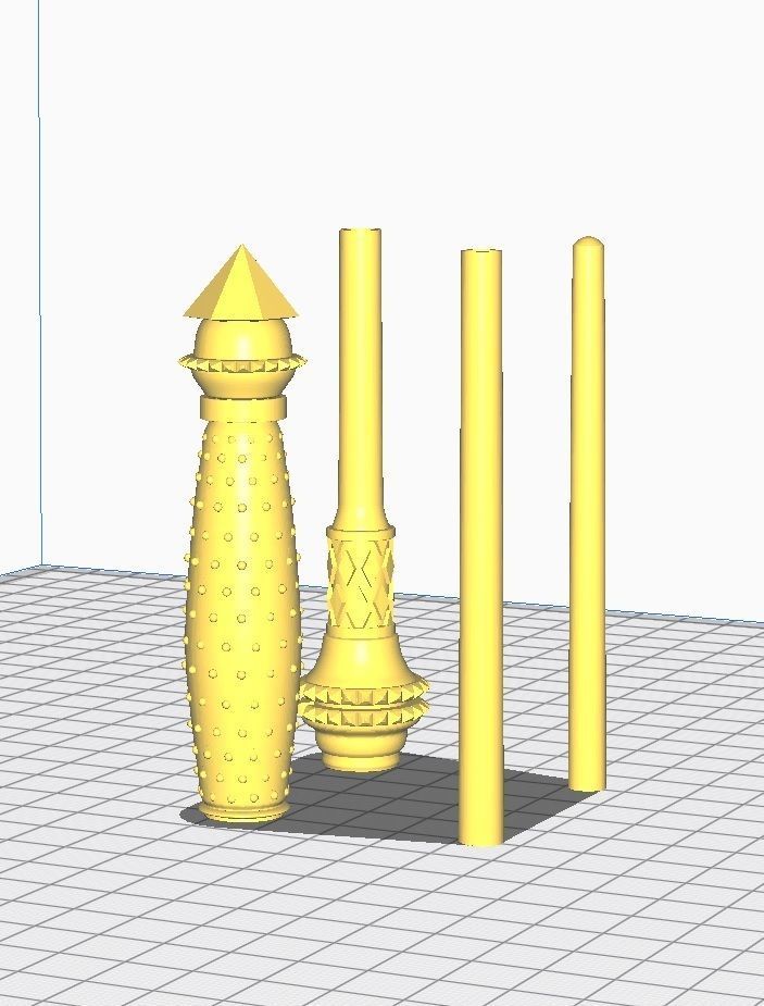 Harry Potter Wand Collection - 16 Wands 3D print model_10