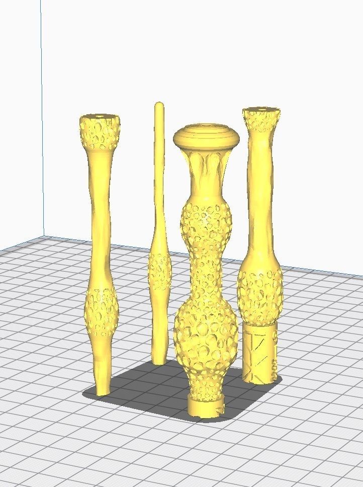 Harry Potter Wand Collection - 16 Wands 3D print model_2