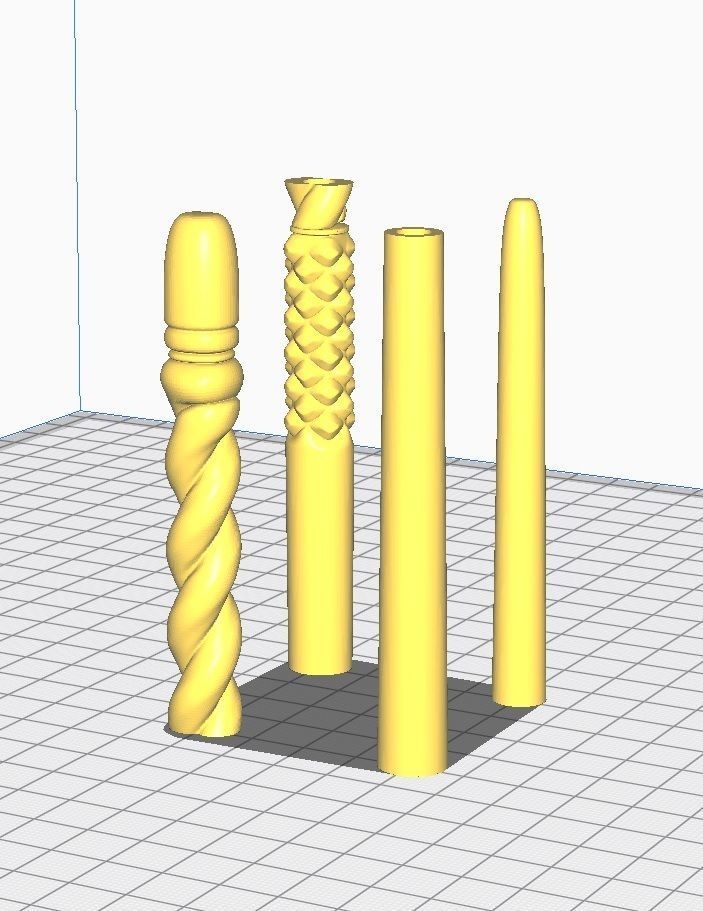 Harry Potter Wand Collection - 16 Wands 3D print model_4