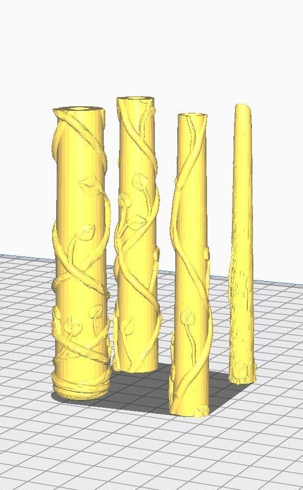 Harry Potter Wand Collection - 16 Wands 3D print model_6
