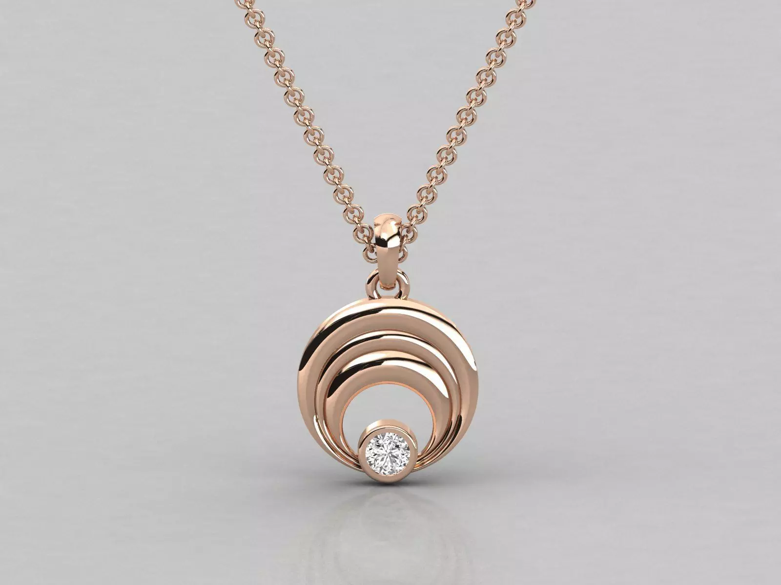 Women Religious Spiritual pendant 3dm stl render detail 3D print model