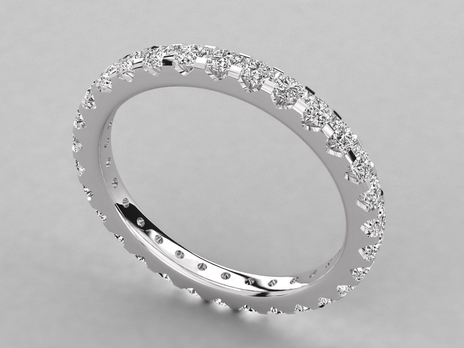 Women ring 3dm stl render detail  3D print model_6