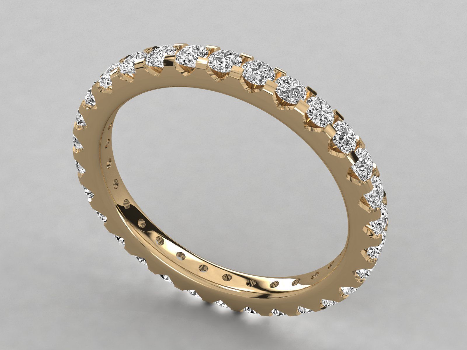 Women ring 3dm stl render detail  3D print model_9