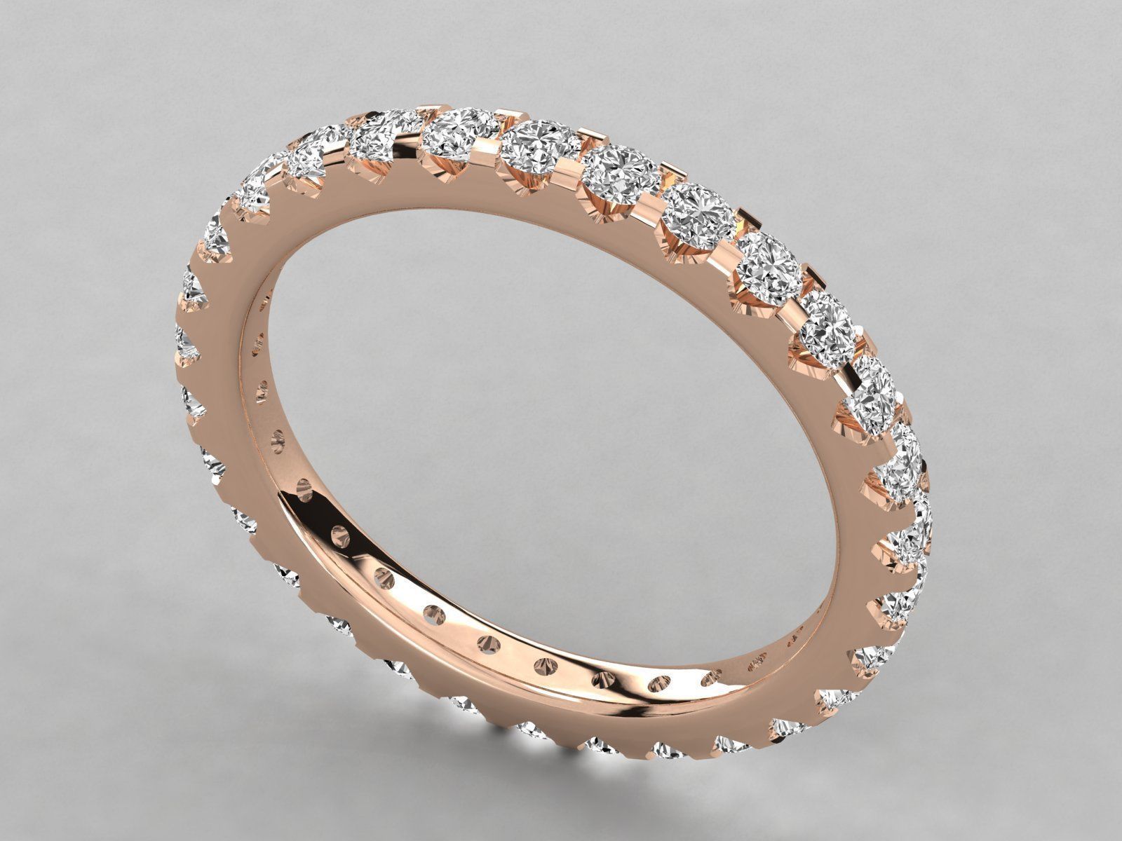 Women ring 3dm stl render detail  3D print model_3