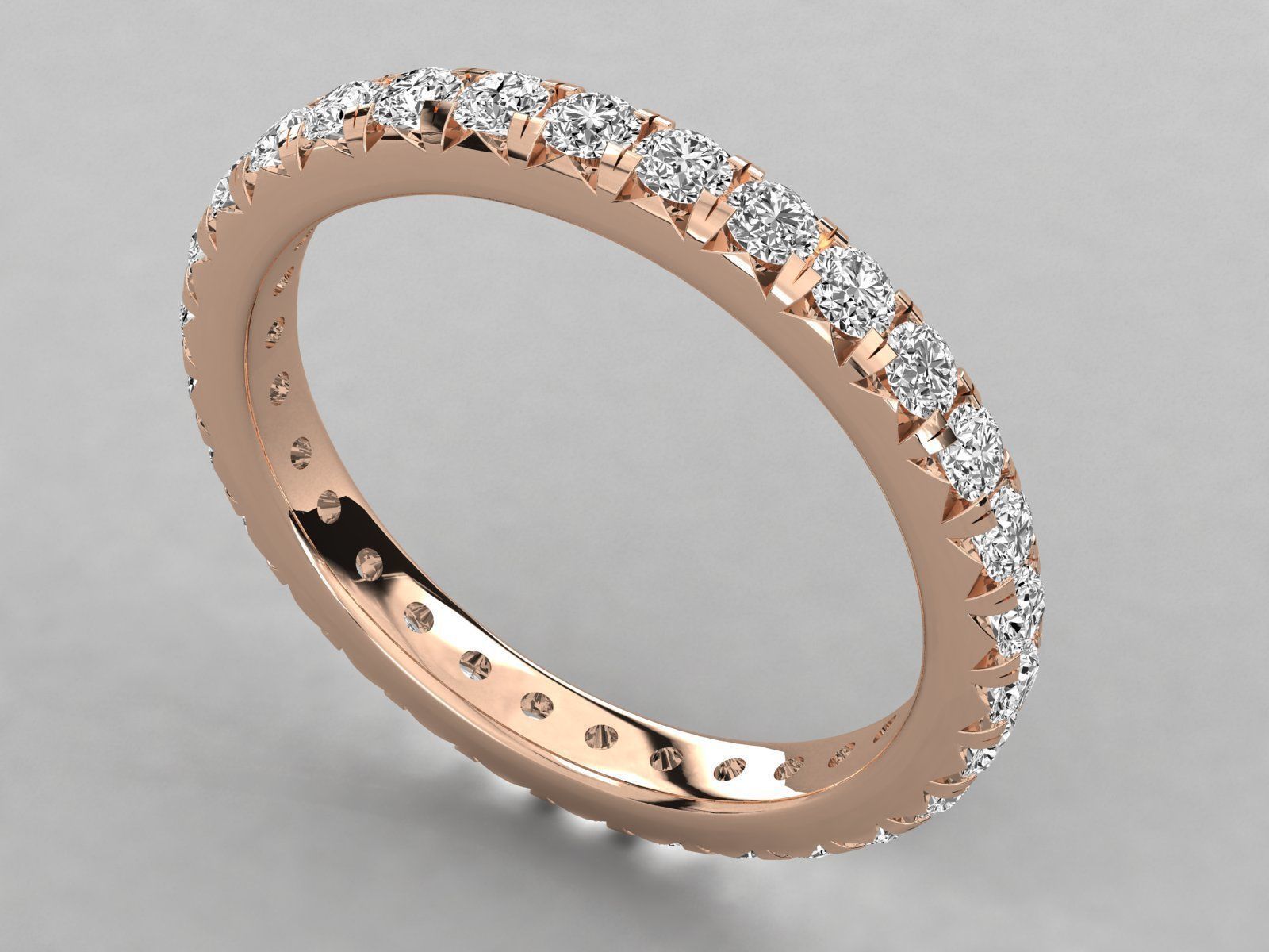 Women ring 3dm stl render detail 3D print model_3