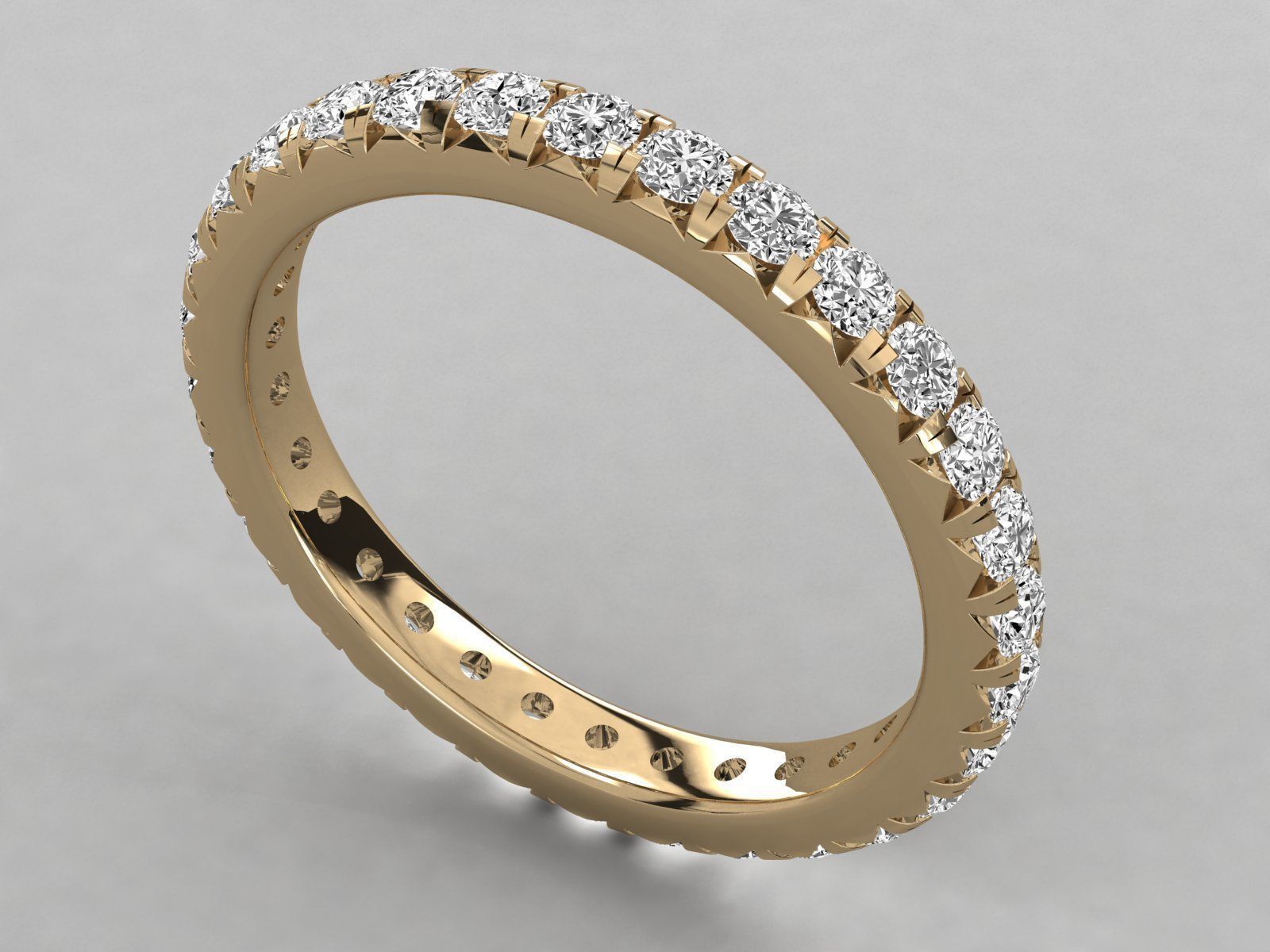 Women ring 3dm stl render detail 3D print model_9